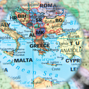 Karte Mittelmeerraum